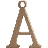  Letter, Å, H: 8 cm, 1,5 cm, mdf, 1 pc