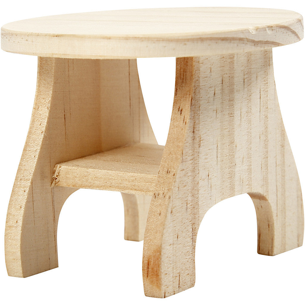 Mini Furniture, H: 5.8-10.5 cm, contreplaqué - 50 pcs
