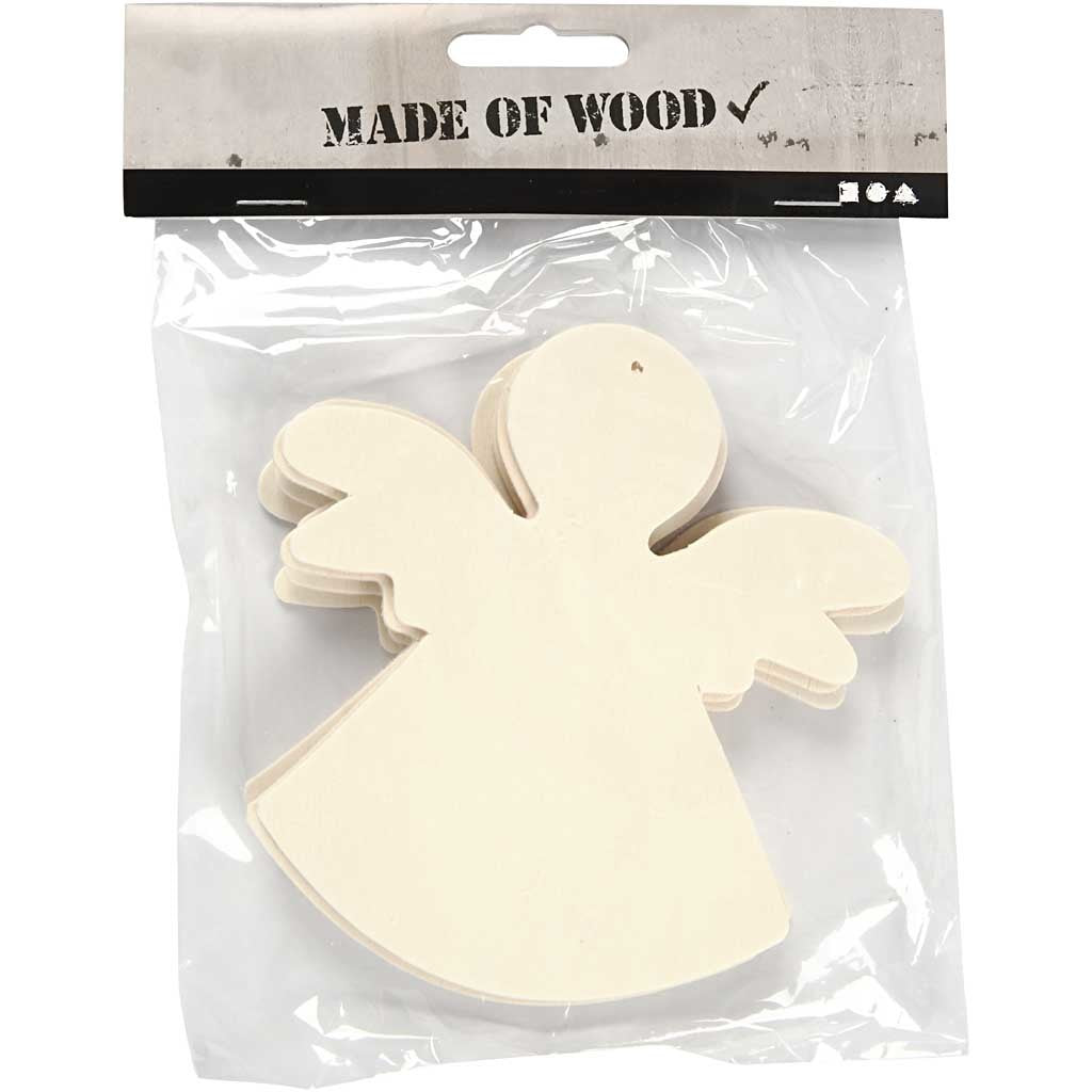 Ange, taille 12x11 cm, pin - 6 pcs