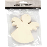 Ange, taille 12x11 cm, pin - 6 pcs