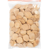 Bouttons en Bois, P: 30 mm, épaisseur 6 mm, - 150 pcs