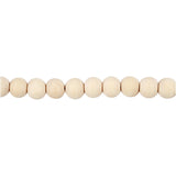 Perle de bois, P: 8 mm, trou taille 2 mm, - 100 pcs