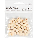Wooden Bead, D: 10 mm, hole size 2.5 mm, china berry 