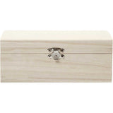 Coffre à trésor, 215x158x106mm, innertaille 200x140x90mm