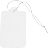 Etiquettes Manila Blanches élastiques, 25x40mm - 100 pcs