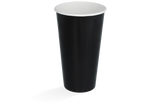 Milkshake cup Carton Large 560ml Ø90 mm 20oz Black FSC®Mix 