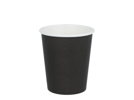 Coffee Cup 230cc 8oz Ø80 mm Carton Black FSC®Mix 