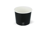 ice cream cup Carton 300ml Ø90 mm 10oz Black FSC®Mix 