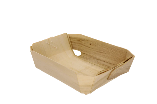 Woven wooden baking mold 93x33x200 mm 200ml FSC® 