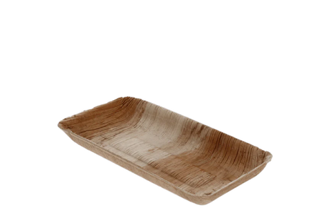 Plate Palm Leaf 90x20x190 mm 