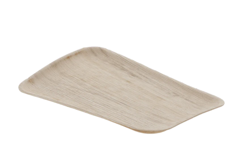 Plate Palm Leaf 160x15x240 mm 