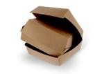 Boîte à Menus / Plateau à Hamburger 20x8,8x20 cm FSC®Mix kraft | 300  pcs