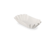 Cardboard Bowl scalloped 100x30x170 mm White 