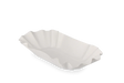 Cardboard Bowl scalloped 140x37x220 mm White 