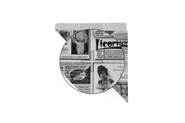 Sachet Cornetspapier sulfurisé 'Journal'  24x34 cm | 1.000  pcs