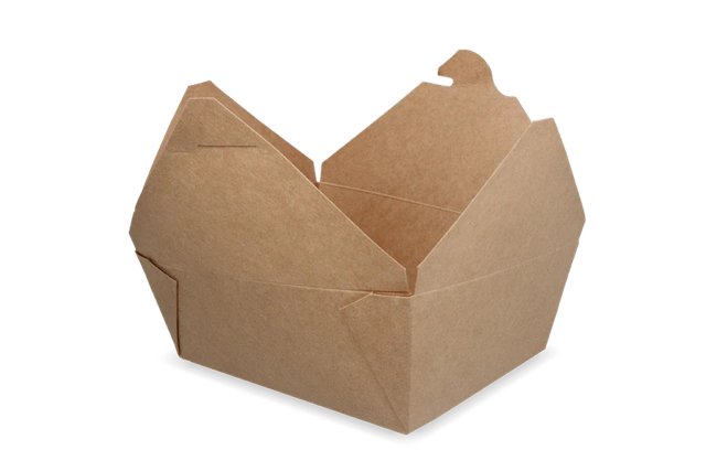 Boîte Repas Orientale 14x4,8x19,8 cm 1500ml kraft | 200  pcs