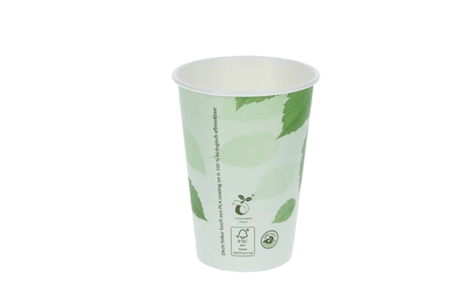 Coffee Cup Carton 180cc 7.5oz Ø70 mm FSC®Mix green BIO 