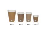 Tasse à Café 120cc 4oz Ø6,3cm kraft Brown FSC®Mix | 1.000  pcs