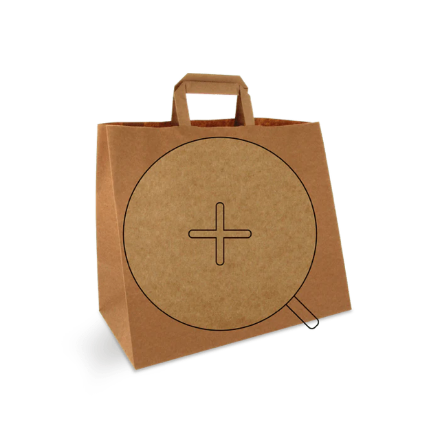 paper carrier bags| 32x17x27cm | 250 pcs