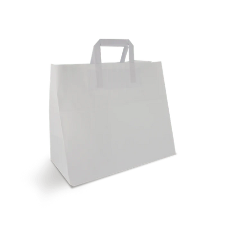 Carrier Bags Paper 320x170x270 mm White 