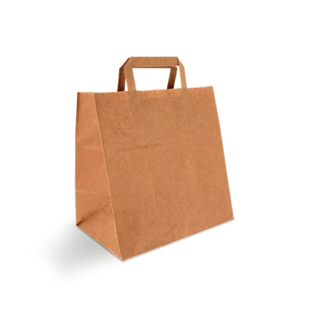 Carrier Bags Paper 260x170x270 mm Brown 