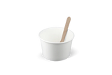 ice cream cup Carton 120ml Ø78 mm 4oz White 