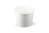 ice cream cup Carton 360ml Ø106mm 12oz White 