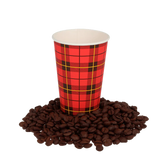 Tasse à Café 180cc 7.5oz Ø7 cm Tartan scotty | 2.500  pcs