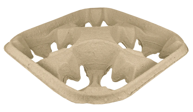 Plateau de transport pour 4 Gobelets Carton recyclé | 220  pcs