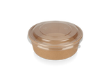 Salade Poke Bowl 500ml 20oz Ø14,8x4,6cm kraft | 300  pcs