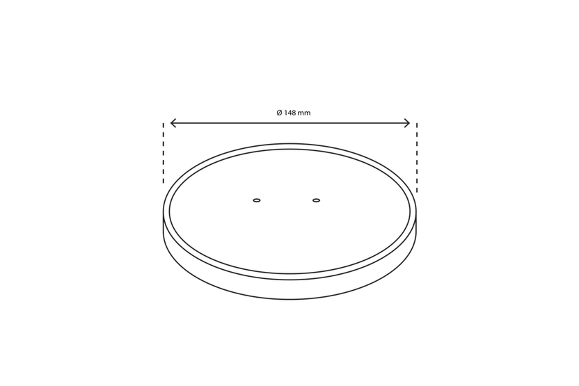 Couvercle salade Poke Bowl 500-750-1000ml Ø14,8cm kraft | 300  pcs