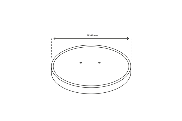 Couvercle salade Poke Bowl 500-750-1000ml Ø14,8cm kraft | 300  pcs