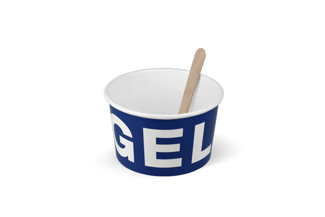 Gobelet à crème glacée Carton |  240ml Ø9,2 cm |  GELATO | 1.000  pcs