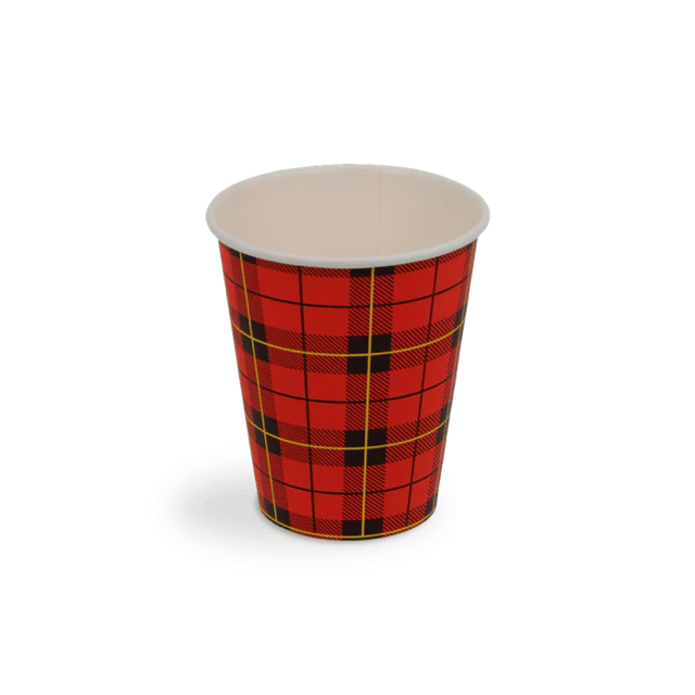 Coffee Cup 150cc 6oz Ø70 mm Tartan 