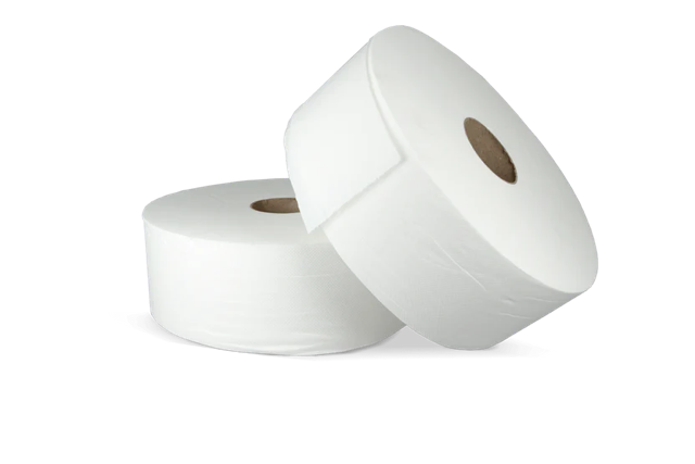 Papier toilette Jumbo 2 Couches Blanc 380m T3 | 6  pcs