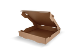 Boîte à pizza 24x4x24cm kraft Marron | 100  pcs