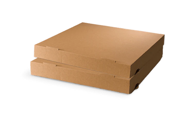 Pizza boxes kraft Cardboard | 32x4,2x32cm | 100 pcs