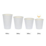 Tasse à Café Carton 230cc 8oz Ø8 cm rayé | 1.000  pcs