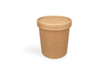 Couvercle Gobelet kraft 450ml Ø9,8 cm | 500  pcs