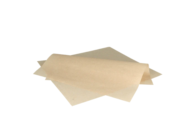 Emballage en papier sulfurisé pour hamburger 33x30cm FSC®Mix kraft | 2.000  pcs