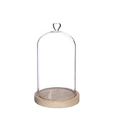 Bell Jar Heart Wood Base