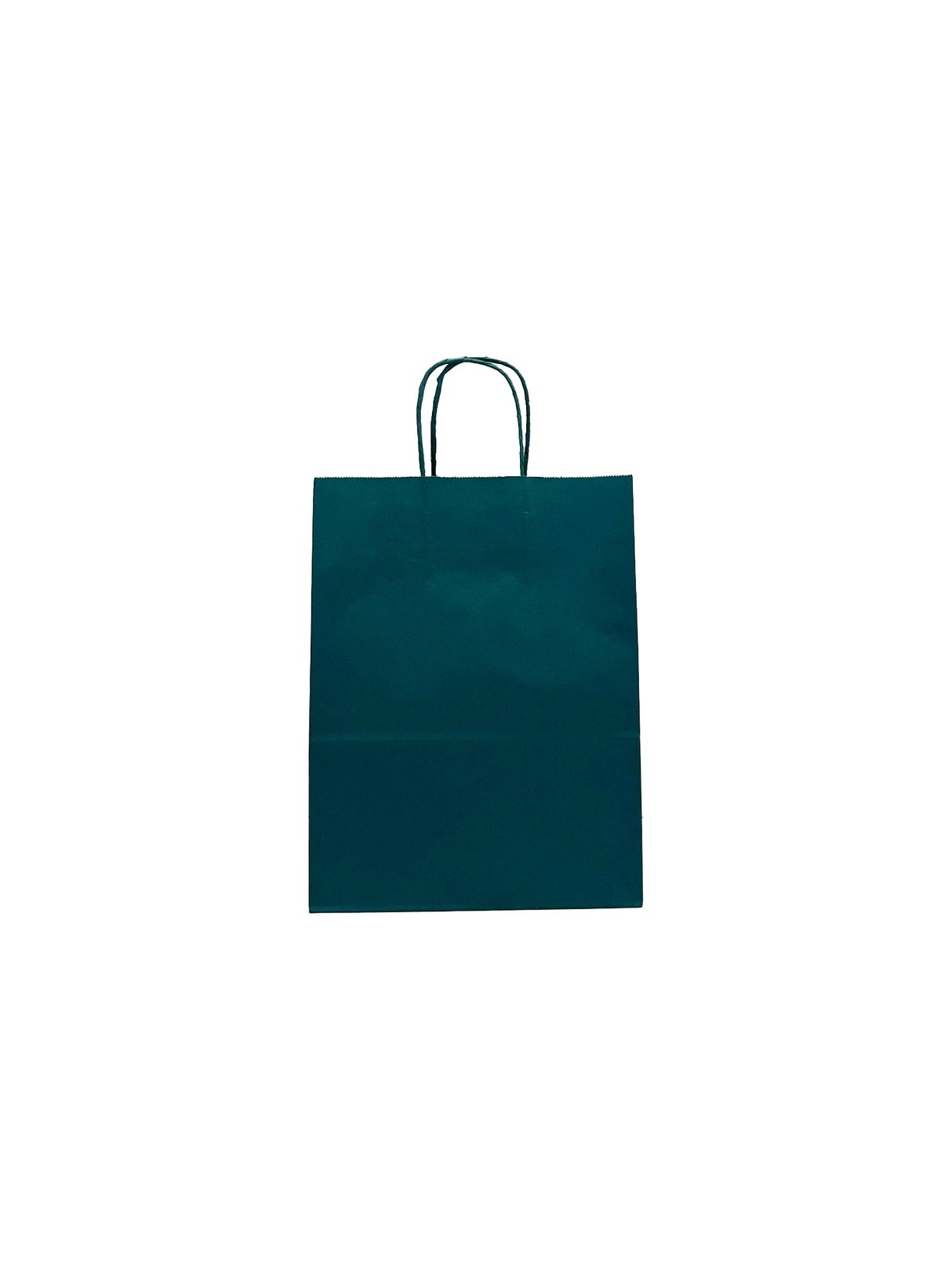 Sacs en papier Vert foncé, 220+100x310mm - 50 pcs