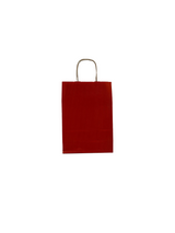 Sacs en papier Rouge foncé, 220+100x310mm - 50 pcs