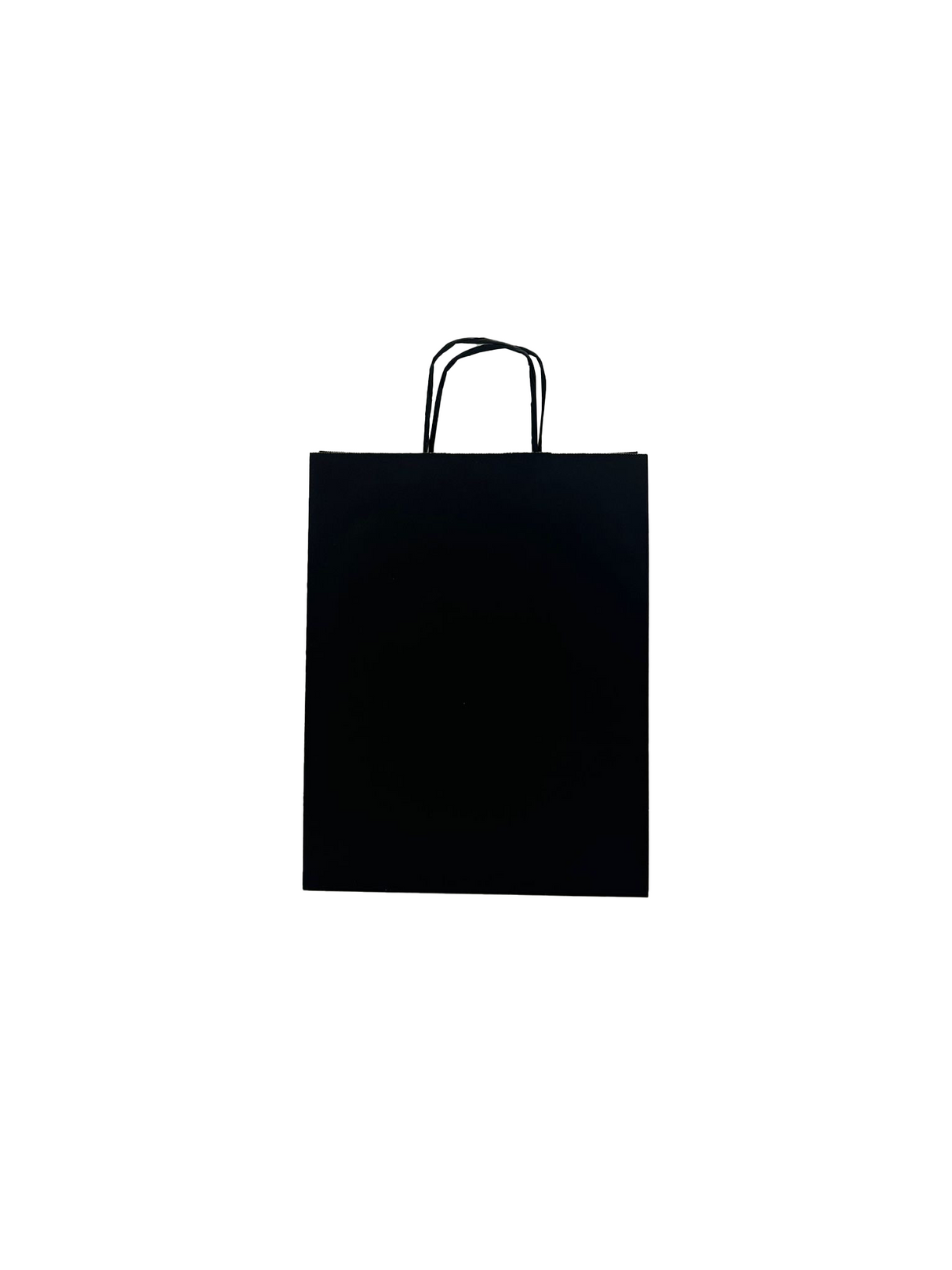 Sacs en papier Noir, 260+120x350mm - 50 pcs
