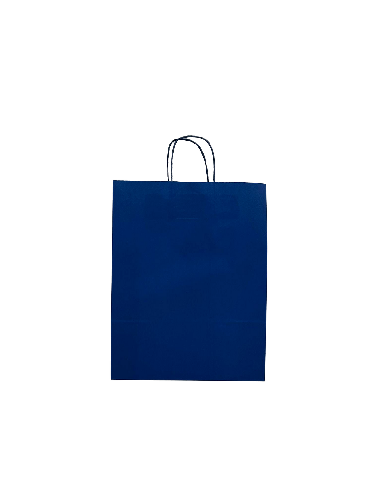 Sacs en papier Bleu foncé, 320+120x410mm - 50 pcs