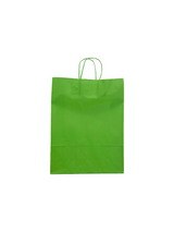 Sacs en papier Vert, 320+120x410mm - 50 pcs