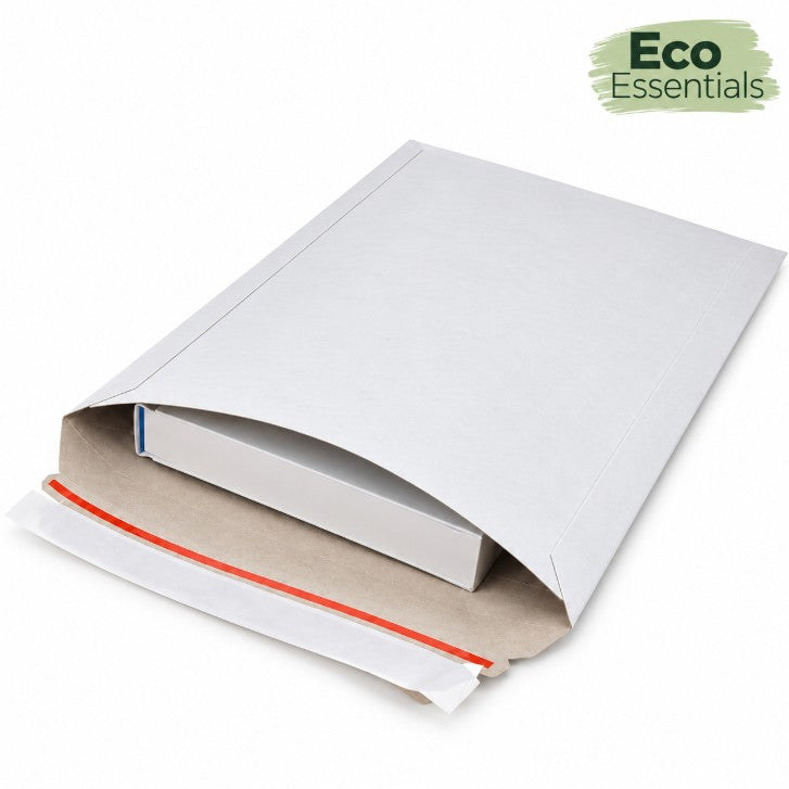 Pochettes d'expédition en carton blanc, 450 g/m², 215x270mm – 100 pcs