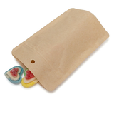 Doypack Kraft Compostable à Domicile 10x6x15cm - 100 pcs
