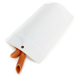 Doypack Blanc Compostable à Domicile 10x6x15cm - 100 pcs