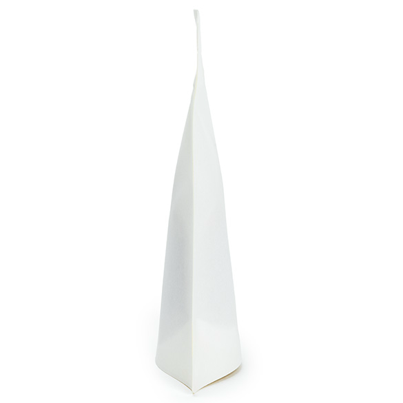 Doypack Blanc Compostable à Domicile 10x6x15cm - 100 pcs